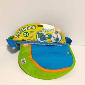 TRUNKI Saddlebag Melissa & Doug Blue Green NEW 2 in 1 Saddle Bag Luggage Travel